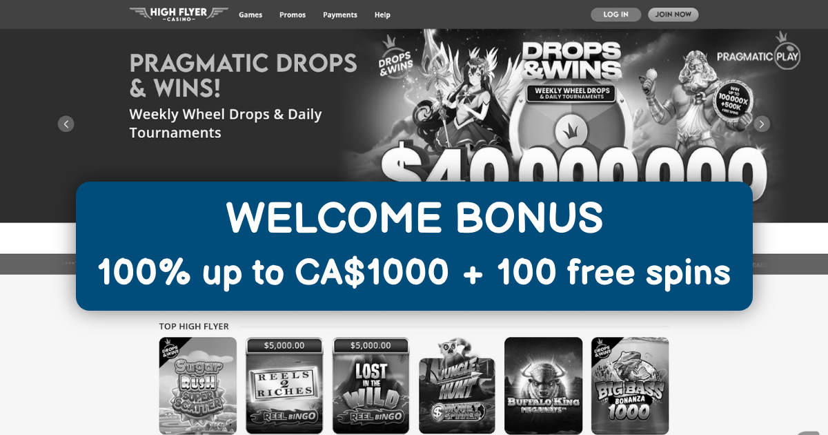 Highflyer Casino - Canada's Best Online Casino